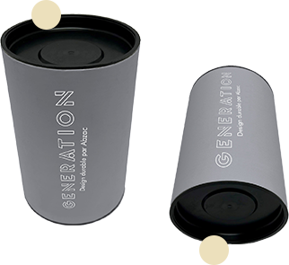 Canister classique couvercle plastique