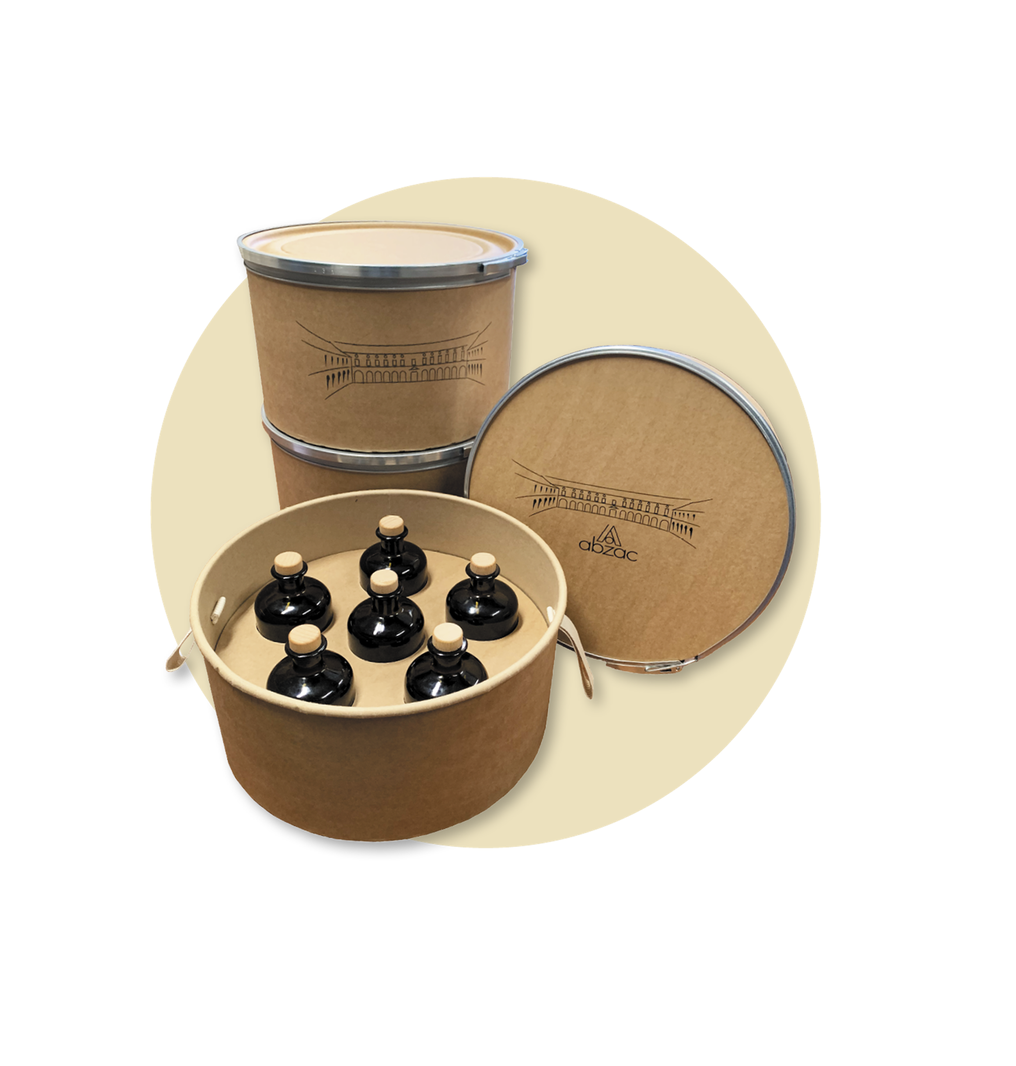 Coffret 5 bouteilles