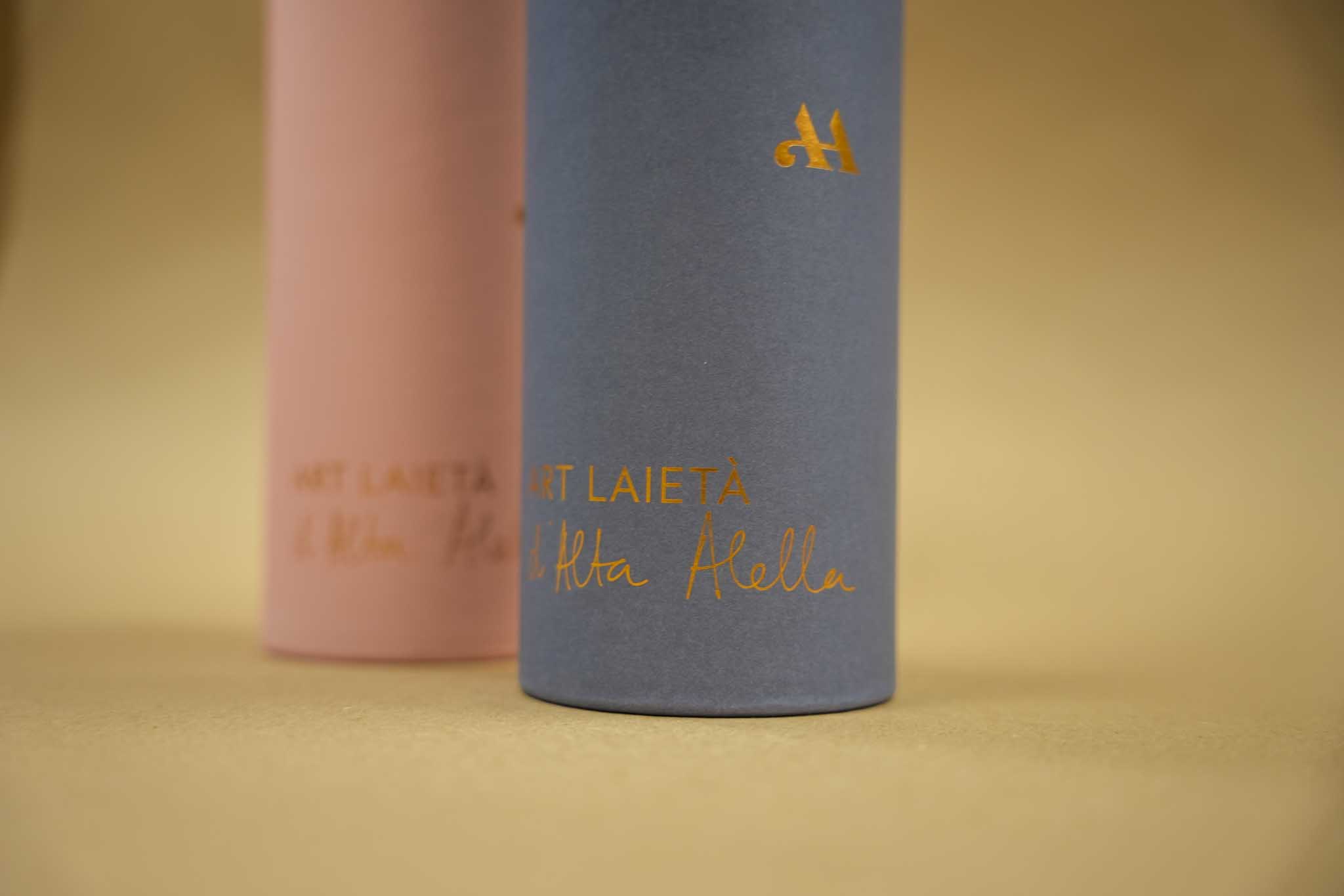 The Tube That Sells Before the Bottle, the Art Laietà d'Alta Alella Case