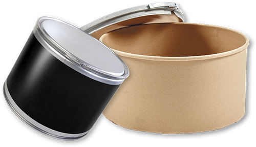 Petit fût carton noir