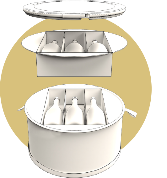 Coffret 3 bouteilles
