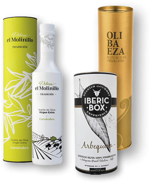 Tube carton avec fond plastique